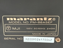 【動作保証】Marantz PM-88aSE プリメインアンプ オーディオ アンプ マランツ 中古 S8769524_画像8