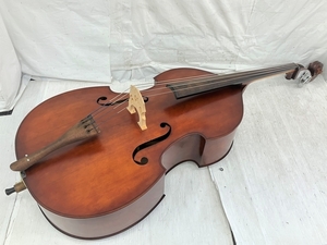 [ pickup limitation ]Chaki tea kiF-20 contrabass double bass 2008 year made stand / soft case attaching stringed instruments used excellent direct K8807093