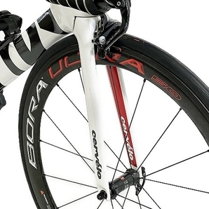 【引取限定】【動作保証】 CERVELO P3 / DURA-ACE Di2 ロードバイク TTバイク 51cm 2014年 カーボン リムブレーキモデル 中古 直 T8552949の画像3