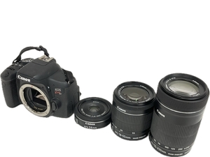 【動作保証】Canon EOS Kiss X8i ダブルズームキット EF-S 24mm セット 中古 訳あり S8804816