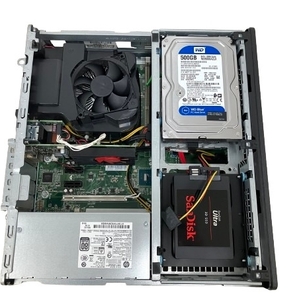 【動作保証】HP EliteDesk デスクトップ パソコン 800 G3 SFF i7-6700 16GB SSD 1TB GT 730 Win11 中古 M8748088の画像6