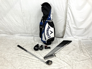 【動作保証】 Callaway WARBIRD 1W 10.5° FW 5 5-9 S P PT 10本セット キャディバッグ付 中古 Y8666725