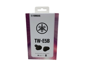 【動作保証】YAMAHA TW-E5B Bluetoothイヤフォン ブラック ヤマハ 未使用 N8808038