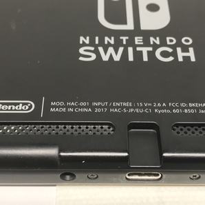 【動作保証】Nintendo Switch HAC-001 ニンテンドースイッチ本体 任天堂 中古 F8813920の画像7