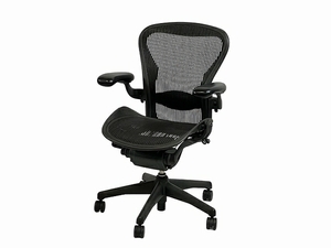 【動作保証】 Hermanmiller AE123AWB アーロンチェア ハーマンミラー オフィスチェア 椅子 デスクチェア 中古 楽 T8815493