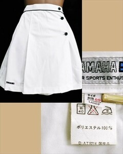 PE2-U87☆新品同様♪YAMAHAヤマハ♪日本製*ネイビーラインのアクセント☆スコート※一番安価な送料はゆうパケットなら250円