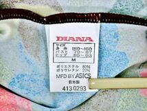 PY3-372◇//新品同様♪ASICS/DIANA♪日本製♪大人可愛いDesign*胸パッド付きレディース競泳用水着※一番安価な送料はゆうパケットなら210円_画像6