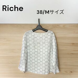 Riche レディース　トップス　38/Mサイズ ホワイト 長袖 カットソー