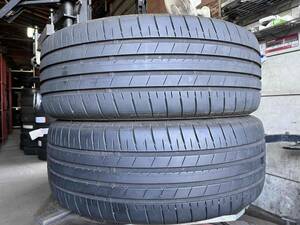 ●送料安い●安心パンクチェック済●　215/55R18　ブリヂストン　TURANZA　T005A　 2022年製2本　京都から手渡し＆交換OK