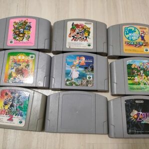 Nintendo ６４ ソフト まとめうり ９本セットの画像1