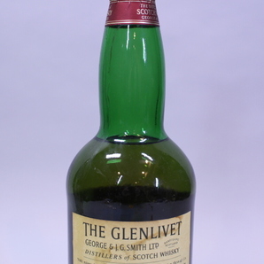 p-1833 未開栓古酒 グレンリベット 12年 シングルモルト THE GLENLIVET スコッチウイスキー 700mLの画像5