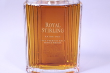 p-1857　未開栓古酒　ロイヤル スターリング エクストラオールド 750mL　ROYAL STIRLING EXTRA OLD スコッチウイスキー_画像4