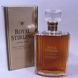 p-1857 未開栓古酒 ロイヤル スターリング エクストラオールド 750mL ROYAL STIRLING EXTRA OLD スコッチウイスキーの画像1