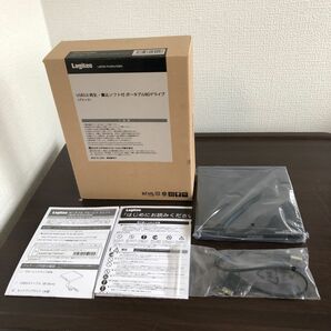 ▲未使用 Logitec LBDW-PUD6U3SBK 軽量 ポータブルブルーレイドライブ/43-2-44の画像1