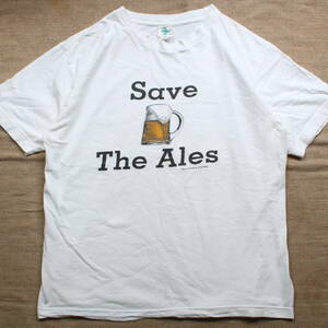 1990s Save The Ales クラフトビール BrewingヴィンテージTシャツ エール ホップIPAペールエールBeer パブ ギネス ユーロ ブリティッシュ