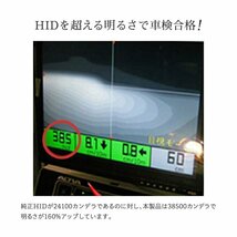 【限定SALE】10%OFF【安心保証】送料無料 LEDヘッドライト D1S/D3S 6500k ホワイト35W 2本1セット 車検対応 HID屋 ランドローバーなどに_画像9