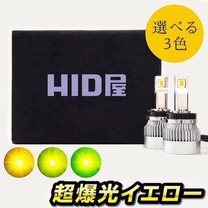 【特別SALE!】3,200円OFF!【安心保証】送料無料 HID屋 LED フォグランプ H8/H11/H16 HB4 PSX26W イエロー 車検対応 キャラバンにおススメ!