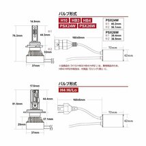 【安心保証】【送料無料】HID屋 LED ヘッドライト 輸入車用 フォグランプ 車検対応 49600cd H4 H8 H10 H11 H16 HB3 HB4 BMW 3シリーズに_画像10