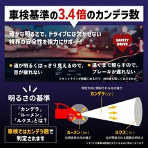 【新作！期間限定セール！】2,000円OFF!【安心保証】送料無料 HID屋 LED 爆光ヘッドライト ホワイト 21600cd 車検対応 H4/H8/H11/H16/HB3/4_画像10