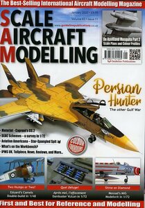 B スケールエアクラフトモデリング 2022年1月号 モスキート,F-14A トムキャット