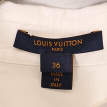 LOUIS VUITTON ルイヴィトン 　コットン　　長袖ブラウス　　シャツ　　　36_画像7