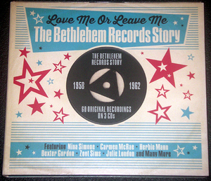 3CD ベツレヘム・レコード・ストーリー Love Me Or Leave Me: The Bethlehem Records Story 1958-1962