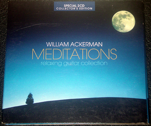 ウィリアム・アッカーマン WILLIAM ACKERMAN / MEDITATIONS - relaxing guitar collection 2CD