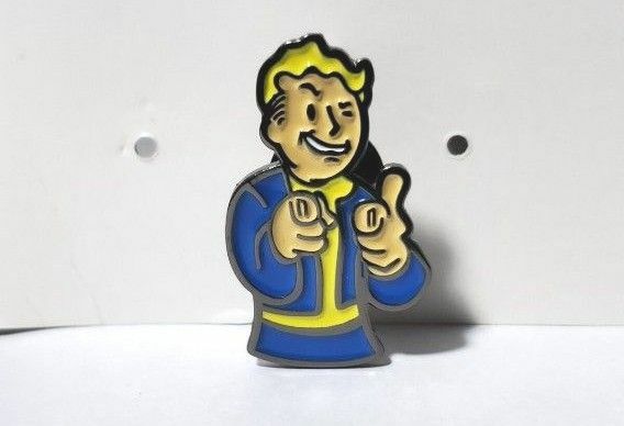 フォールアウト fallout ヴォルトボーイピンバッジ　ゲーマーピンズ　ゲームグッズ