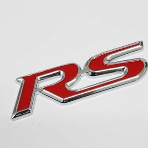 RSエンブレム AUDI トヨタ フィット シビック N-ONE ジェイド クラウン ケイマン スカイライン レーシング スポーツ