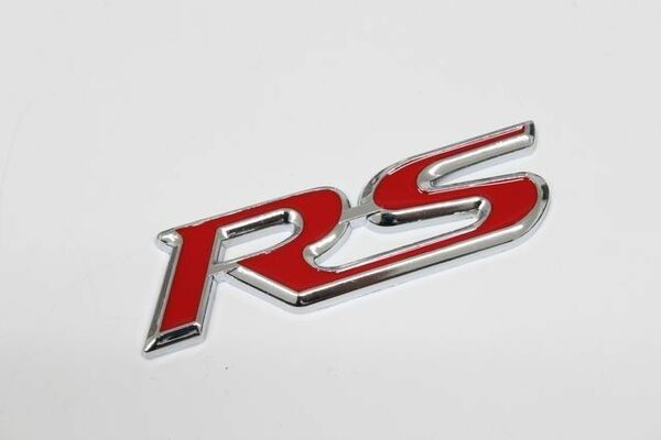 RSエンブレム AUDI トヨタ フィット シビック N-ONE ジェイド クラウン ケイマン スカイライン レーシング スポーツ