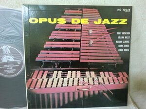 管理(Q)何点でも同送料 LP/レコード/MILT JACKSON/OPUS DE JAZZ/SAVOY K18P9344 ミルト・ジャクソン フランク・ウェス オパス・デ・ジャズ