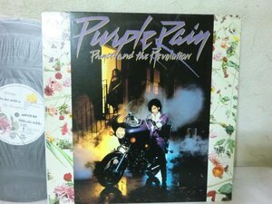 (Q)何点でも同送料 LP/レコード/Prince & The Revolutionプリンス＆ザ・レヴォリューション Purple Rainパープル・レイン/ P-13021