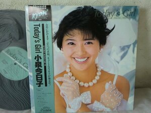 (Q)何点でも同送料 LP/レコード/帯/小泉今日子/TODAY’S GIRL/VICTOR SJX30259