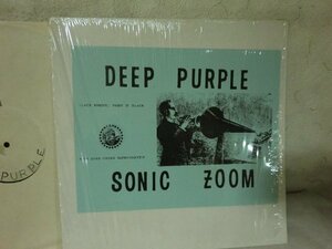 (D)何点でも同送料 LP/レコード/シュニリンク袋付/ブート盤/ディープ・パープル DEEP PURPLE/SONIC ZOOM/サイン付/直筆サイン/希少/3643