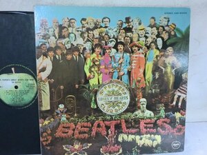 (Q)何点でも同送料 LP/レコード(3) Beatles, The SGT. PEPPER'S LONELY HEARTS CLUB BAND /Apple/ビートルズ/EAS-80558