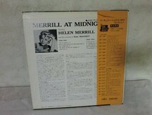 (H)何点でも同送料 LP/レコード/帯/Helen Merrill/ヘレン メリル/Merrill At Midnight/メリル アット ミドナイト/BT-1319/jazz/ジャズ/限定_画像2