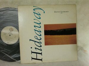 (H)何点でも同送料 LP/レコード/デイヴィッド・サンボーン ハイダウェイ/David Sandborn Hideaway P10775W WARNER BROS/P-10775W