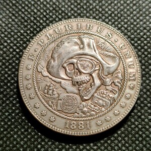 5105　アメリカ古銭　ルンペン貨幣　イーグル　チャレンジコイン　コイン　アンティーク　ホーボー