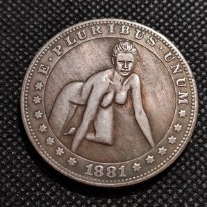 5341 アメリカ古銭 ルンペン イーグル チャレンジコイン コイン アンティーク ホーボーの画像1