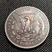 5705　アメリカ古銭　ルンペン　約38mm　イーグル　チャレンジコイン　コイン　アンティーク　ホーボー_画像2