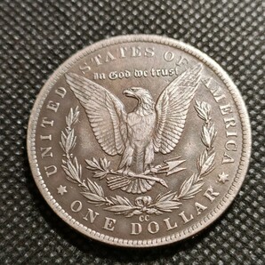 5918 アメリカ古銭 ルンペン 約38mm イーグル チャレンジコイン コイン アンティーク ホーボーの画像2