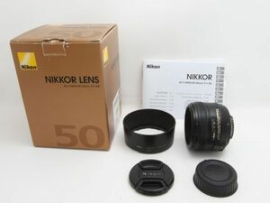 ★元箱付き★ Nikon AF-S NIKKOR 50mm F1.4 G 　ニコン 単焦点