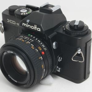 ミノルタ 一眼レフ フィルムカメラ MINOLTA XD-S 単焦点レンズ MD 50mm F1.7の画像3