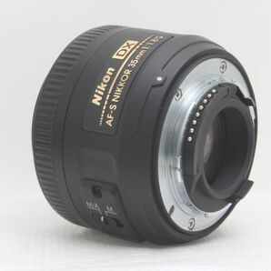 Nikon AF-S DX NIKKOR 35mm F1.8 G  ニコン 単焦点 元箱・レンズフード・レンズポーチ・説明書付 美品の画像4