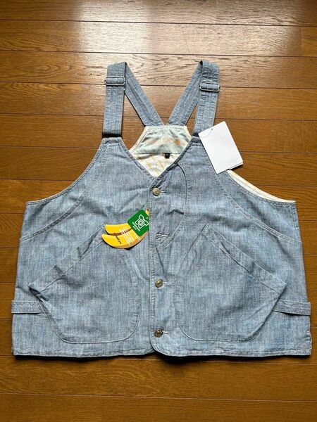 Green TECH アウトドア　DENIM ベスト　ワークマン