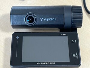 ★★１円スタート★★ 【 美品・ユピテル　SUPER CAT Z Series ドライブレコーダー付レーザー&レーダー探知機 Z840DR 】Yupiteru