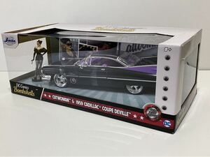 CATWOMAN&1959CADILLAC COUPE DEVILLE(キャットウーマン&キャデラック)ダイキャストミニカー・フィギュア付き/BATMAN(バットマン)/JADATOYS