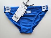 新品未使用 Мサイズ arena アリーナ 競泳水着 競パン SPEEDO ブルー 男子 廃盤_画像1