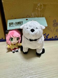 SPY×FAMILY ユニバ usj 限定 ぬいぐるみキーホルダー アーニャ ボンド スパイファミリー キーチェーン　セット