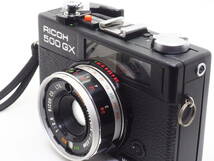 リコー RICOH 500GX COLOR RIKENON 40mm F2.8_画像9